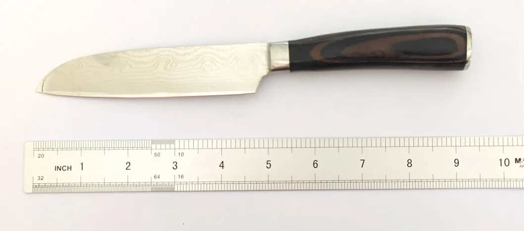 Santoku Knife Detail 3