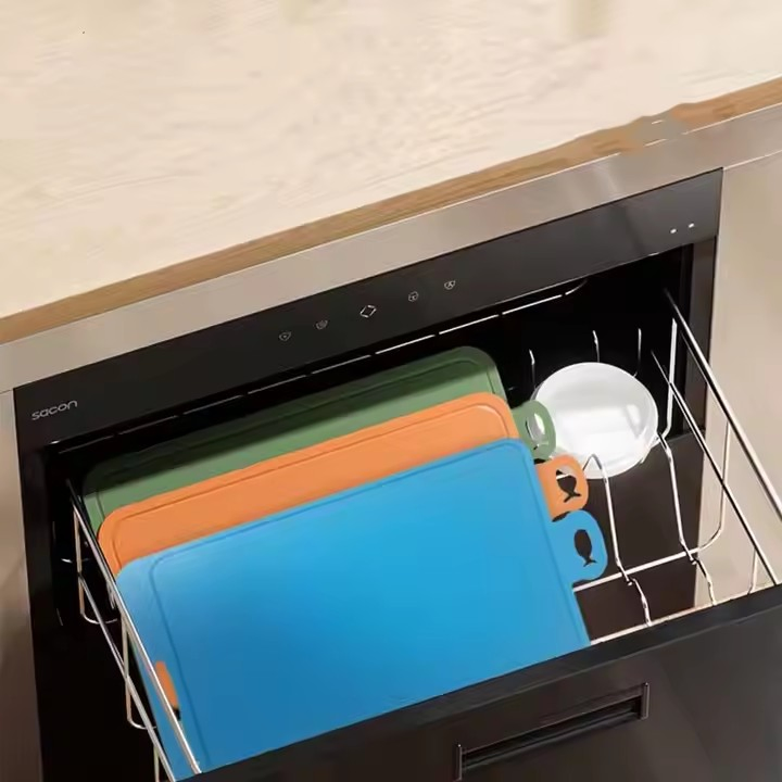 Reusable Flexible Baby Food Cutting Board Non-Slip Chopping Board