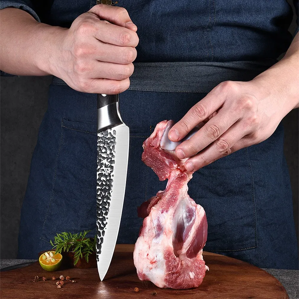 Boning Fillet Knives Professional Piece Stainless Steel Chef Knife Set Kitchen Knives