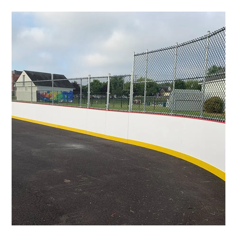 Wholesale Customizable Ice Rink Boards - Commercial Dasher Board with Glass or Mesh Insert Options