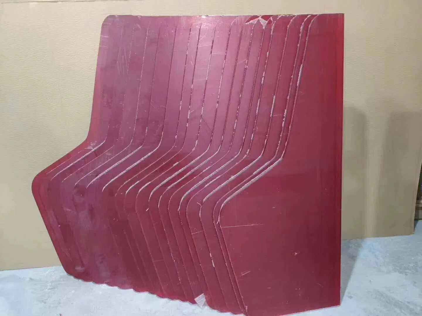 Colored Acrylic Mirror Panel Organic Glass Gold Mirror Silver Mirror Reflective Reflection Black and White Board Single and Double-Sided PS Board Cutting