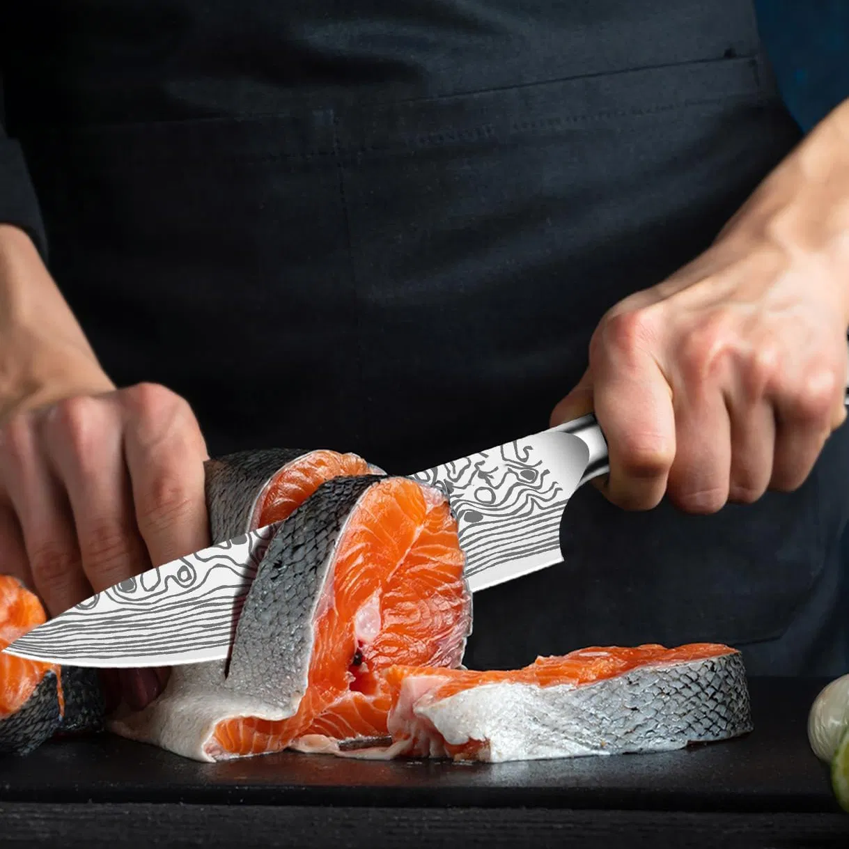 Ds-2404 Kitchen Knife Factory Wholesale Amazon Best Seller Kitchen Knife Bulk Price Chef Knife for Kitchen, Forged Blade Japanese Knife Manufacturer