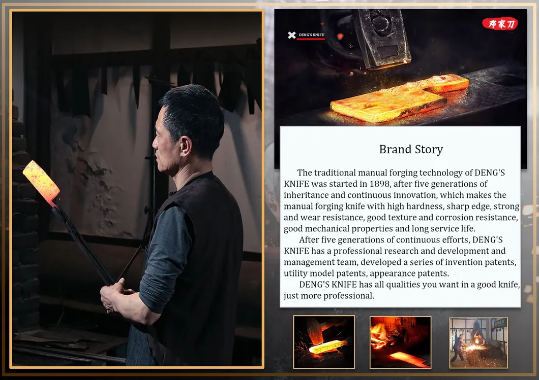 Hand-Forged Santoku Knife