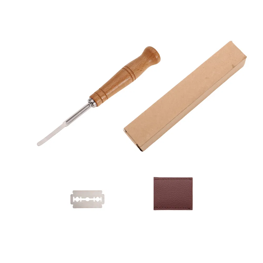 Stainless Steel Bread Trimming Knife, Curved Bread Trimming Knife