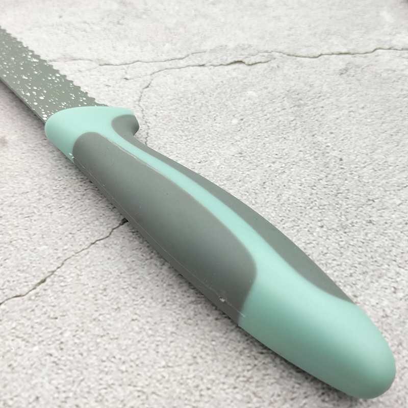 Hot Sale Stainless Steel Nonstick Coating Kitchen Fruit Chef Bread Slicer Knife Set