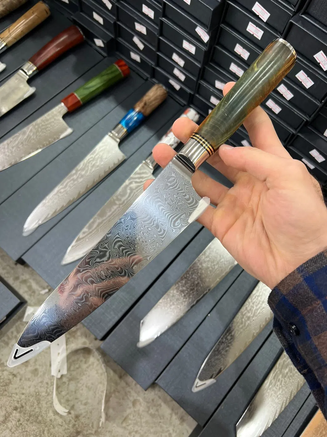 Damascus Chef Knife 3