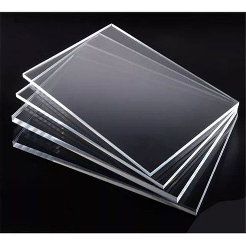 Transparent Clear Cast Acrylic Glass Sheet 3mm 4mm Plexiglass Advertising Board Price