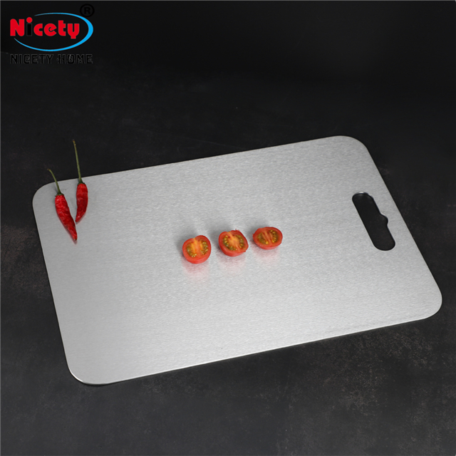 Multifunctional Thick Non-Slip Chopping Stainless Steel 304 Household Kneading Cutting Board