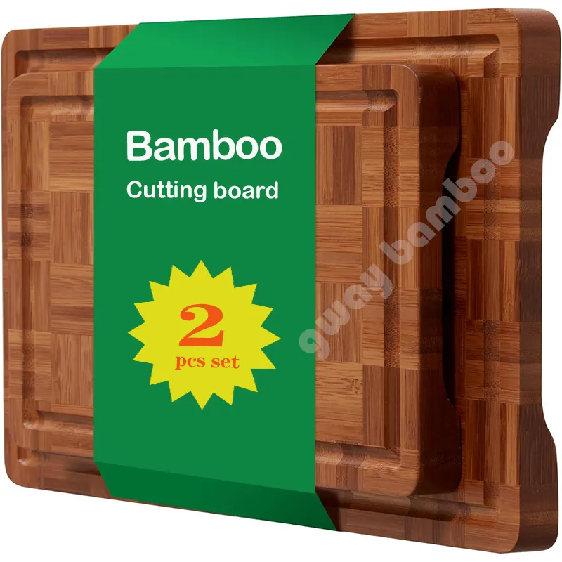 Bamboo Wood End Grain Cutting Board