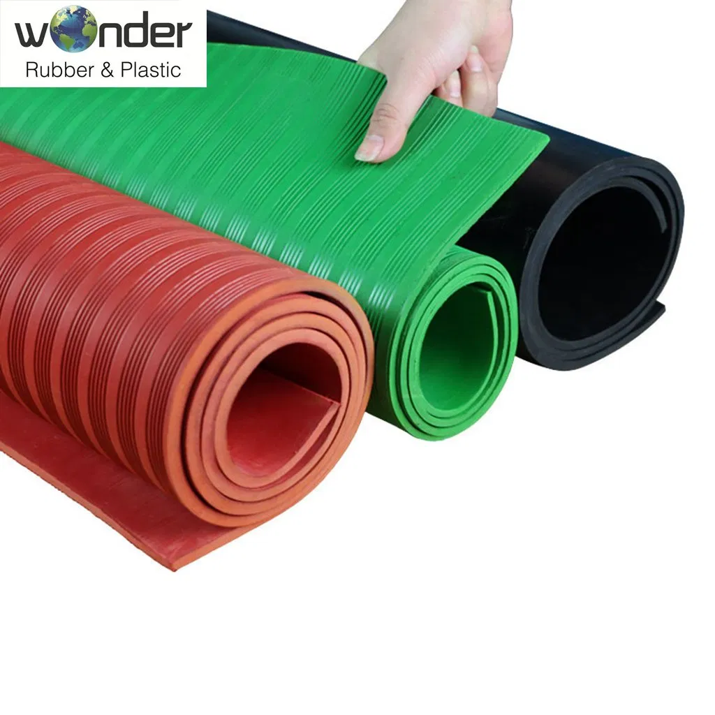 High Quality Durable Waterproof Antiskid PVC Coin Mat with Color for Garage Floor