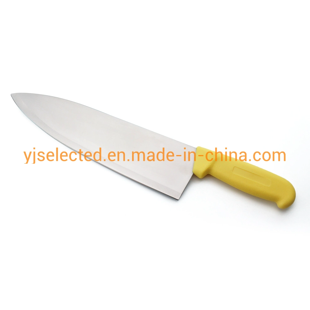 10 Inch Stainless Steel Sharp Chef Knife with Black PP Handle