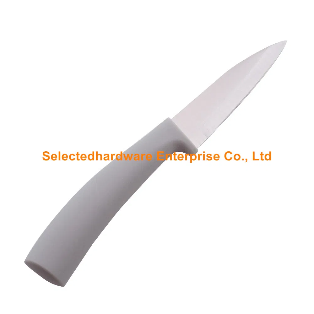 3.5 Inch Gray Handle Paring Knife Kitchen Fruit Knife