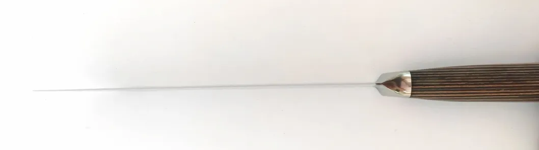 Damascus Santoku Knife Detail 4