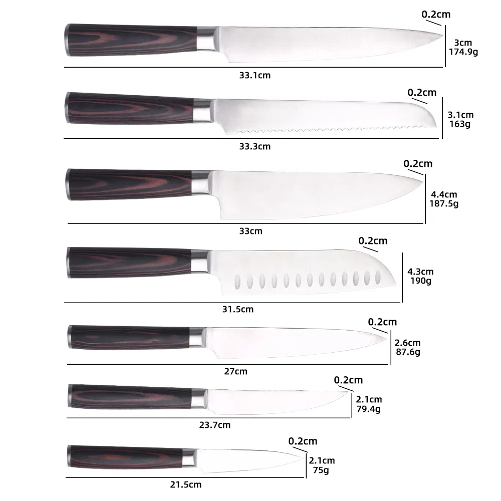 Kitchen Knife Detail 11