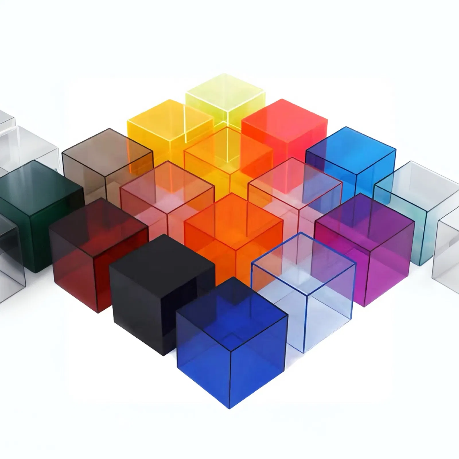 Milky White Light Box Lampshade Light-Transmitting Board Uniform Light Sheet Advertising Board PMMA Acrylic PS Organic Glass Board Diffusion Board