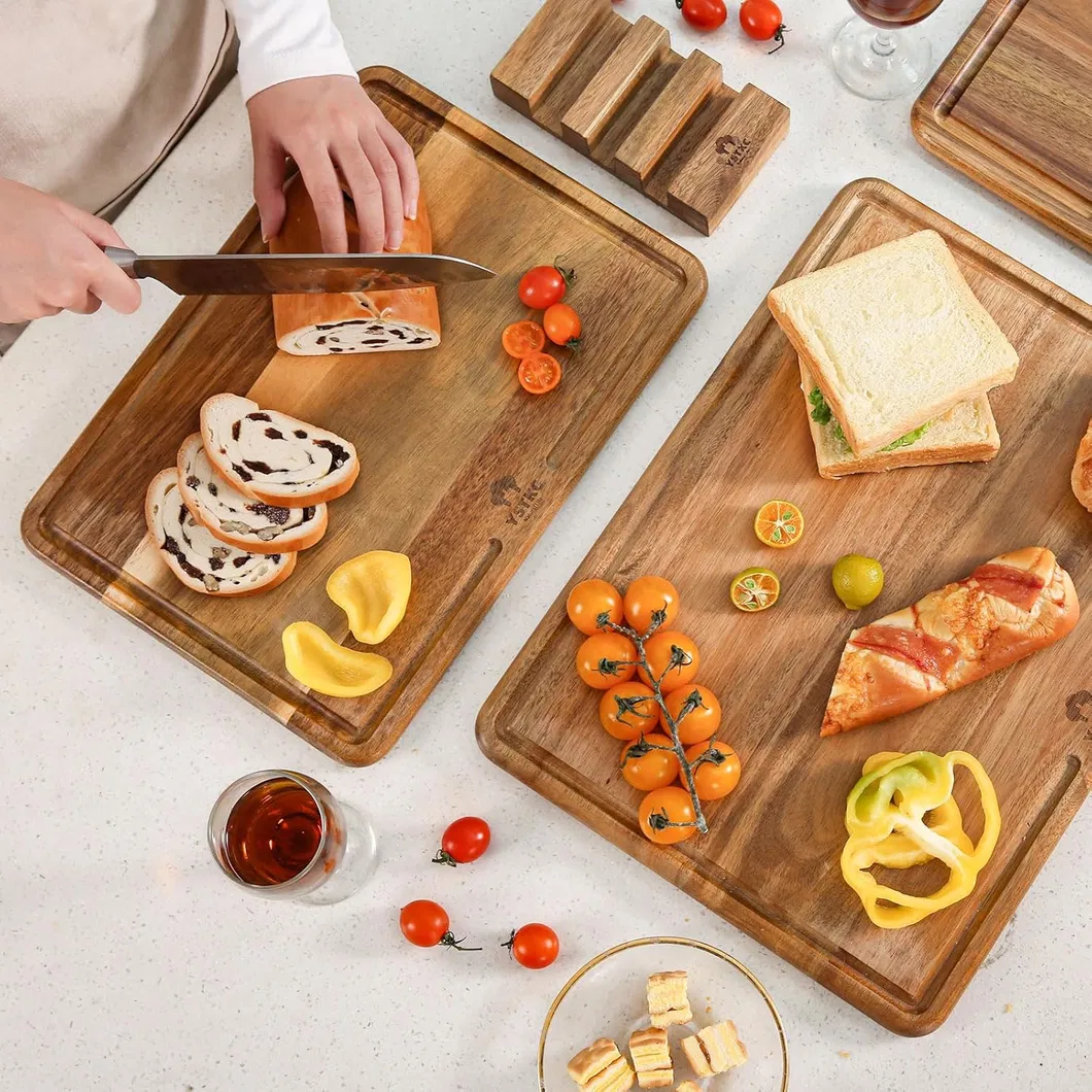 Acacia Wood Cutting Board Details