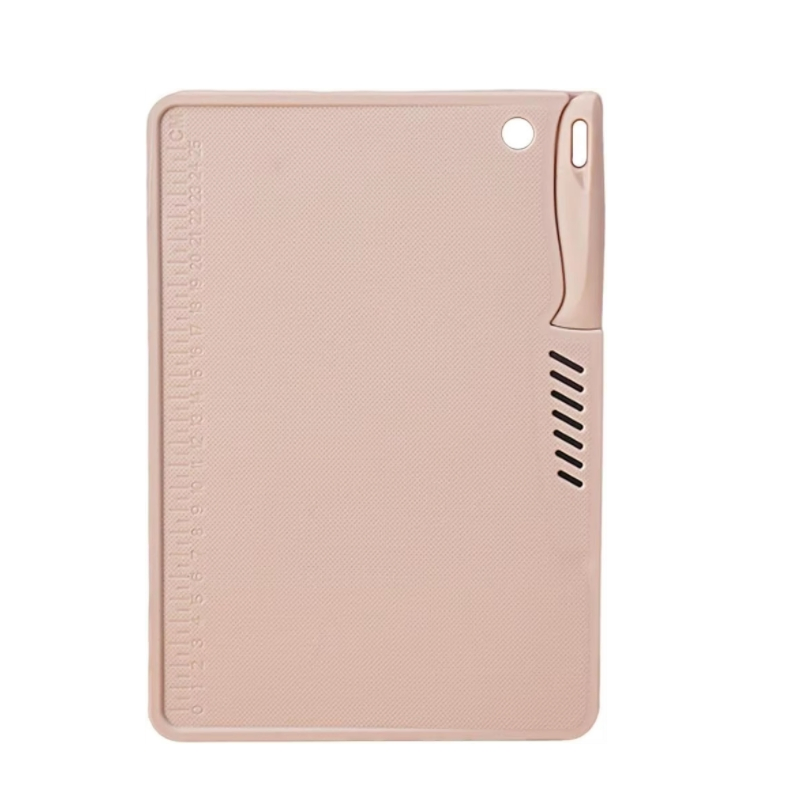 Kitchen Tool Combo Non-Slip PP Cutting Board with Knife Set FDA Food Grade Plastic Chopping Board