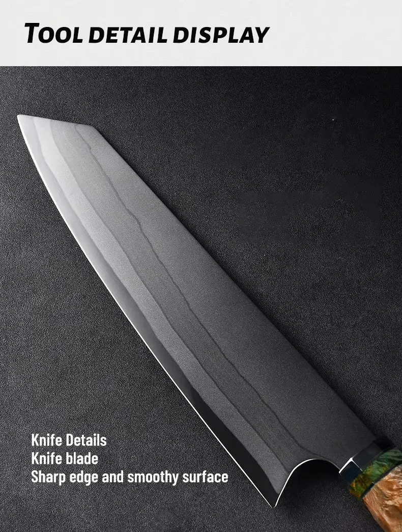 Damascus Steel Knife Detail 7