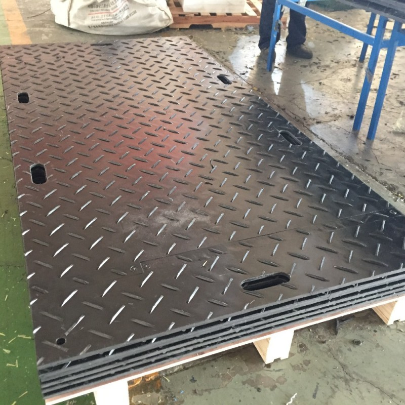 Heavy Duty Flexible HDPE UHMWPE HDPE Construction Temporary Composite Ground Mat Grass Protection Road Mat
