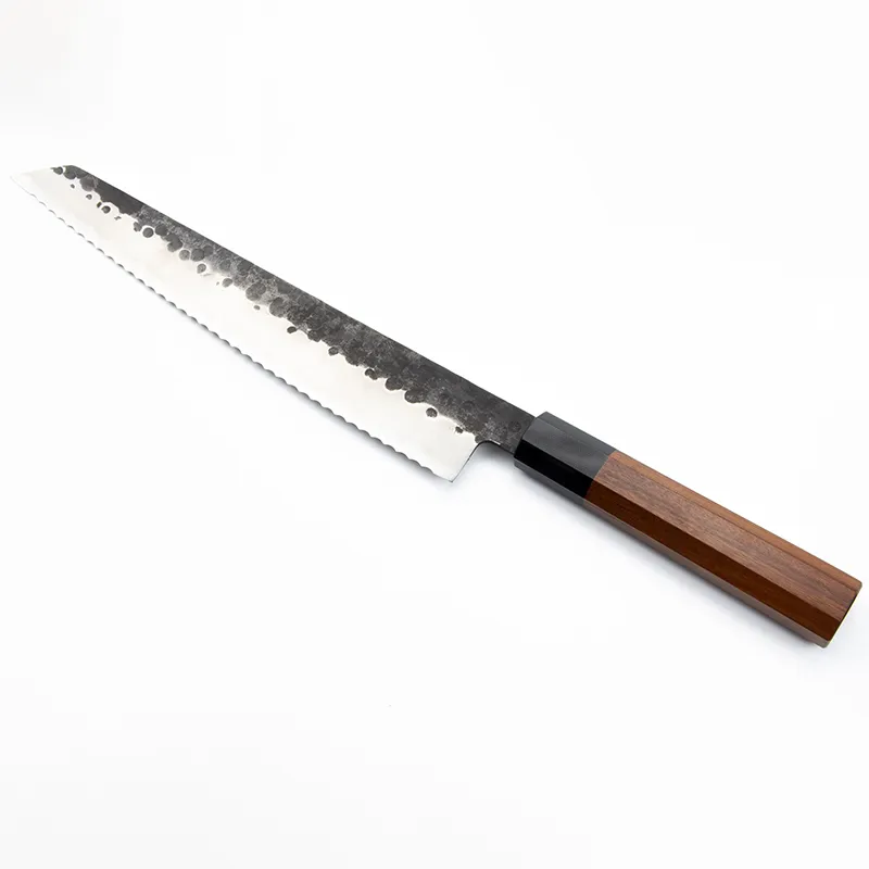 Japanese Style Bread Knife Rosewood Handle