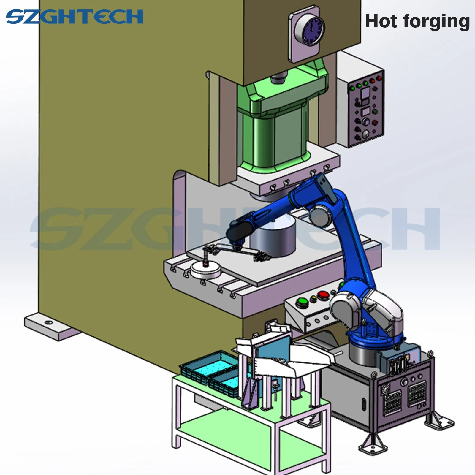 End-of-Line Palletizer - Seamless Packaging Automation
