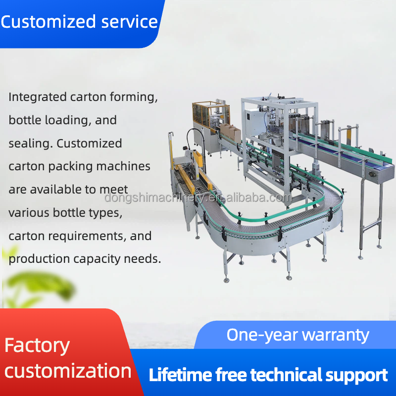 Carton Case Packing Solutions.Top Loader Case Packing System Case Box Erector. High Speed Box Packing Machine Carton Box Machine
