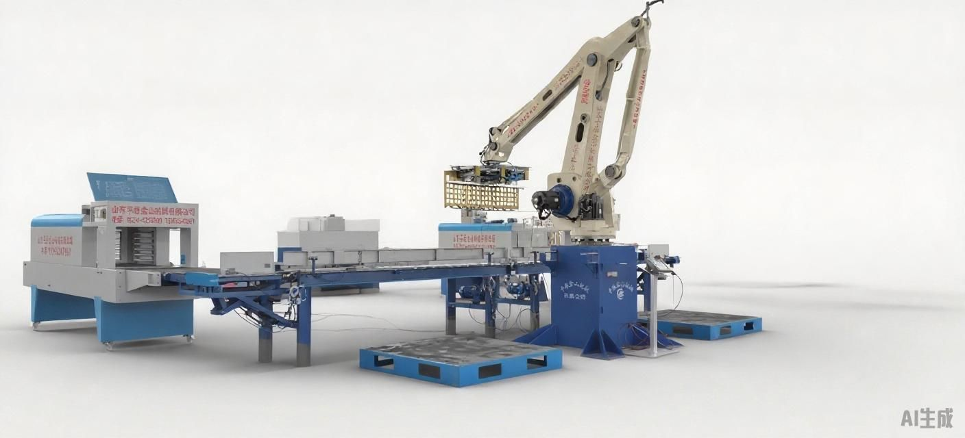 Hot Sale Electric Automatic Paper Bag/Carton/Box/Case Robotic Palletizer Packaging Machine with High-Accuracy