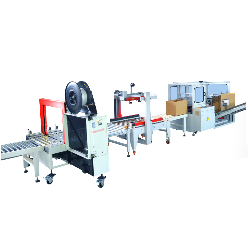 Automatic Case Erector Erecting Automatic Carton Box Case Erector Bottom Sealer Case Erector Packing Line