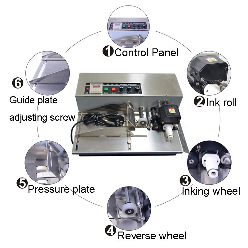 MY-380 Multi-function Labeling Label Printing Coding Machine Hot Product 2022 Dry Ink Code Machine Electric Provided