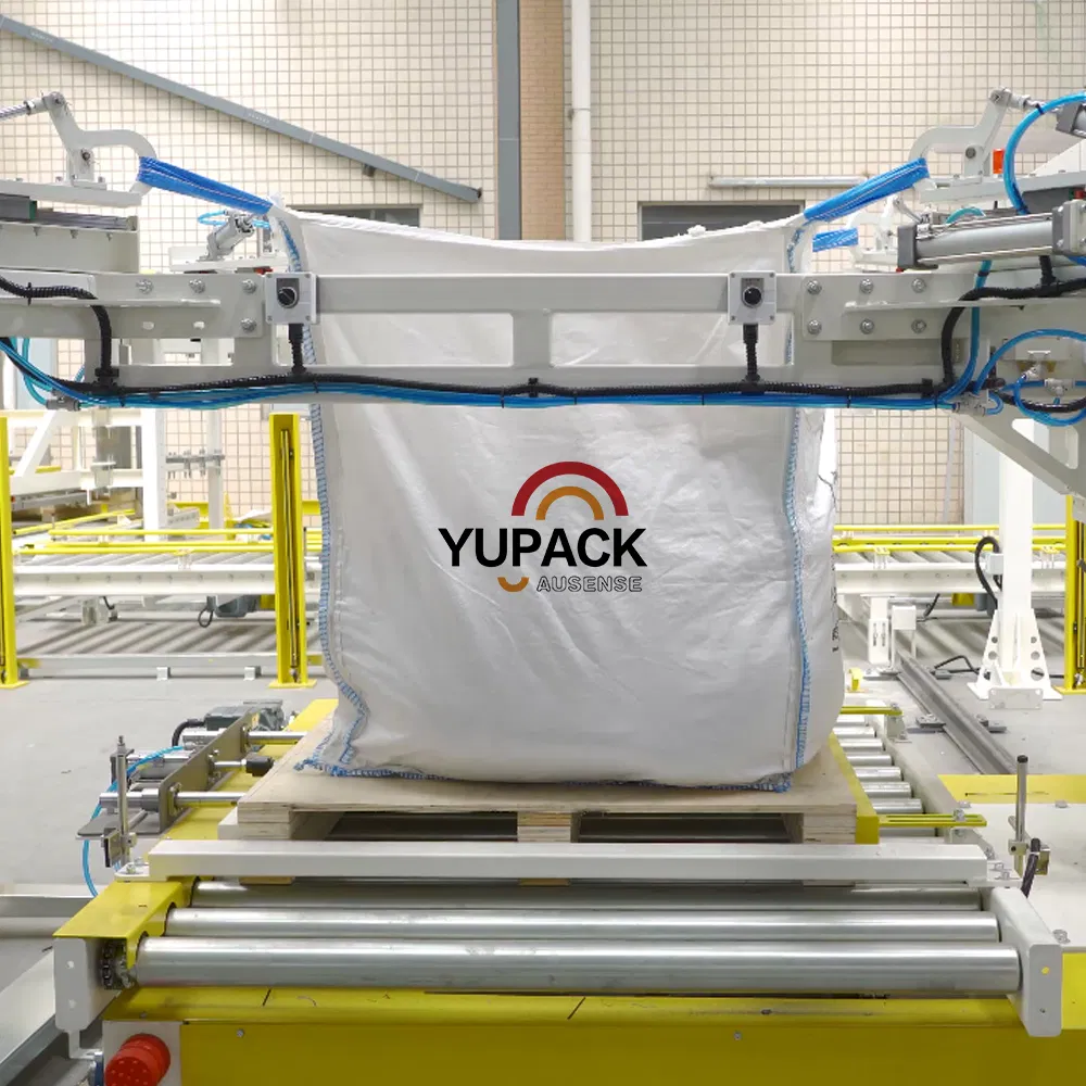 End-of-Line Automation: From Bag Palletizing to Ton Bag Handling on One Integrated Line