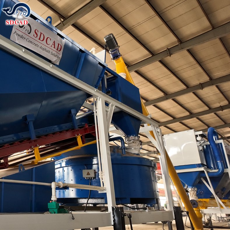 Automatic Mobile Concrete Batching Equipment with Intelligent Weighing Control System Installed