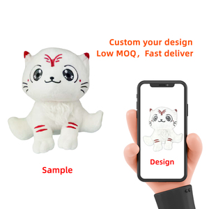 Wholesale Custom 10cm 20cm Cartoon Soft Stuffed Animal Toys Plush for Gifts