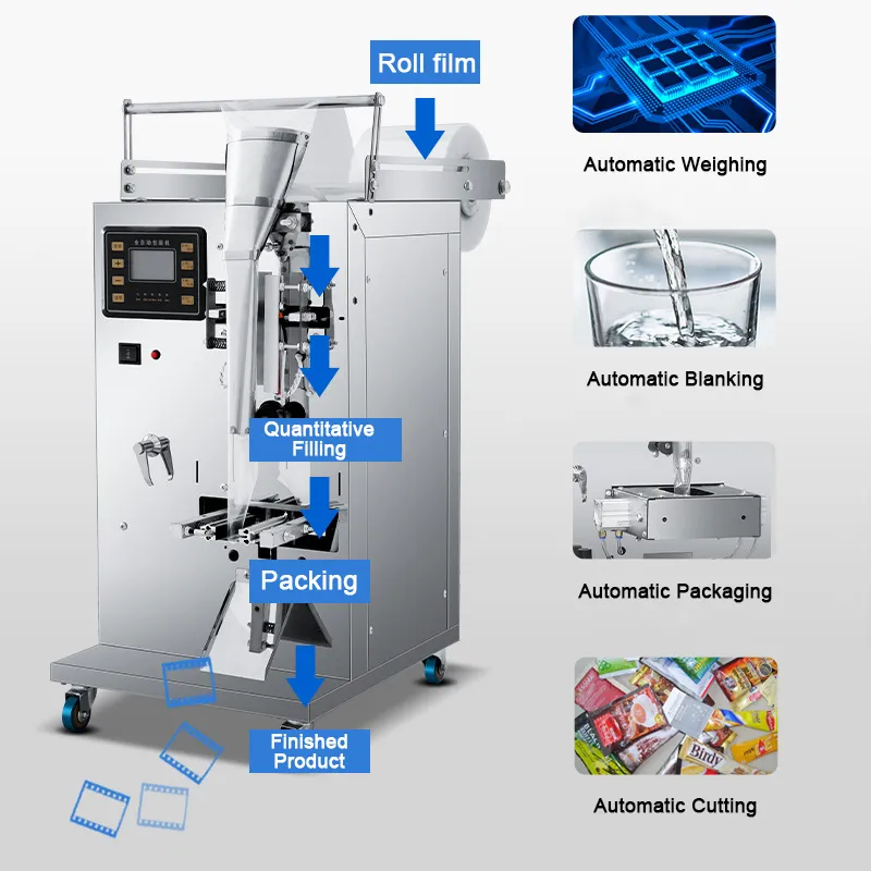 Automatic Liquid Sachet Sealing System