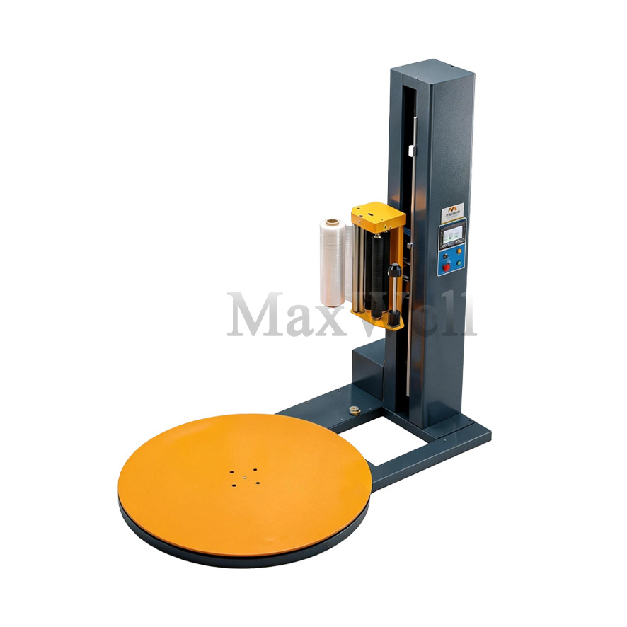 Pallet Wrapping Machine Full Auto Stretch Film Wrapper for Industrial Pallet Loads