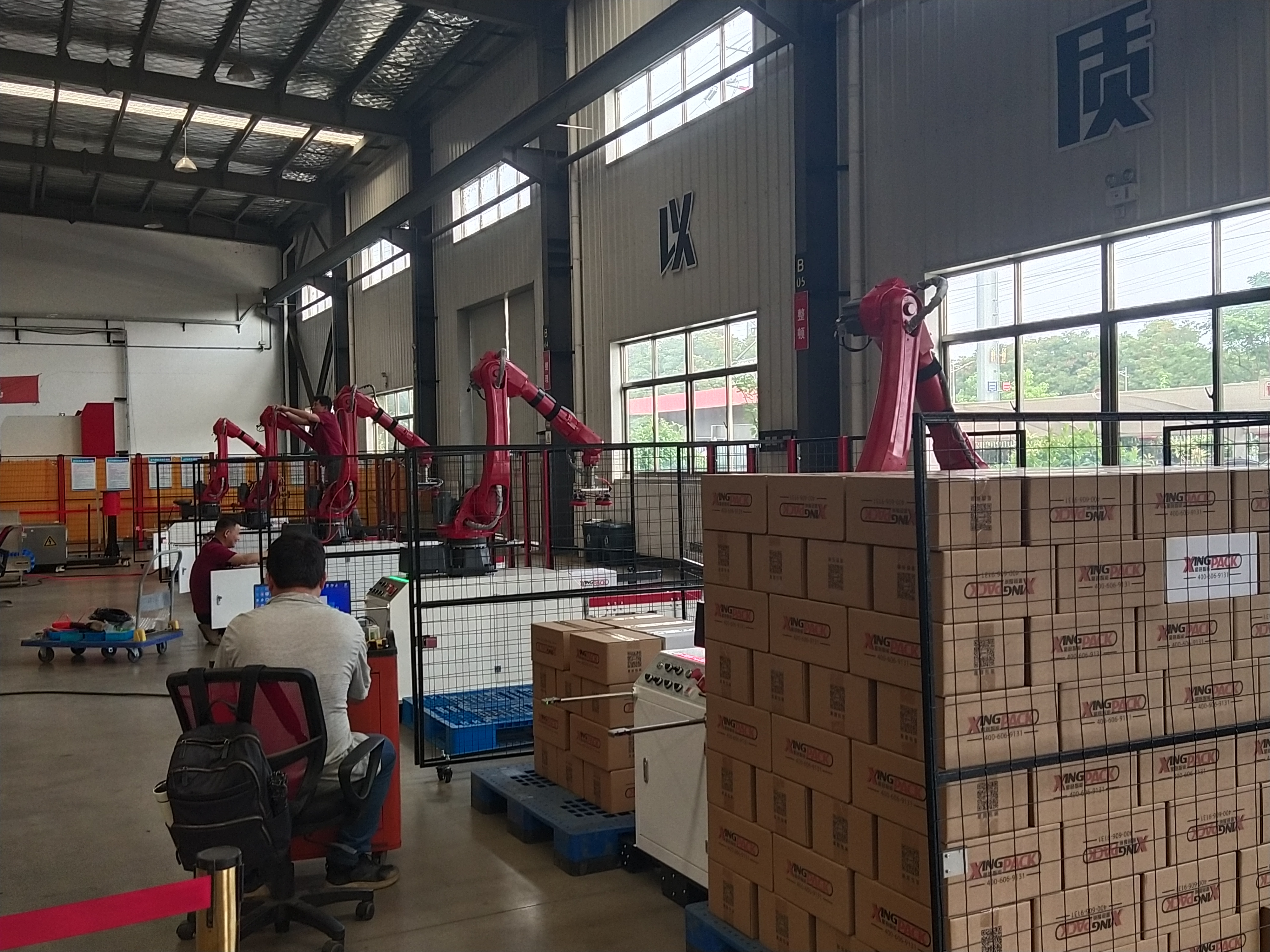 Movable Palletizer