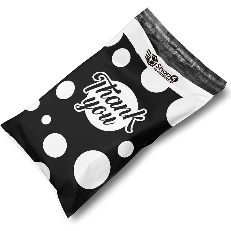 Customized Shipping Envelope Matte Black Poly Mail Bag Plastic Bag Packaging Clothing Plastic Courier Mailing Bags With Logo