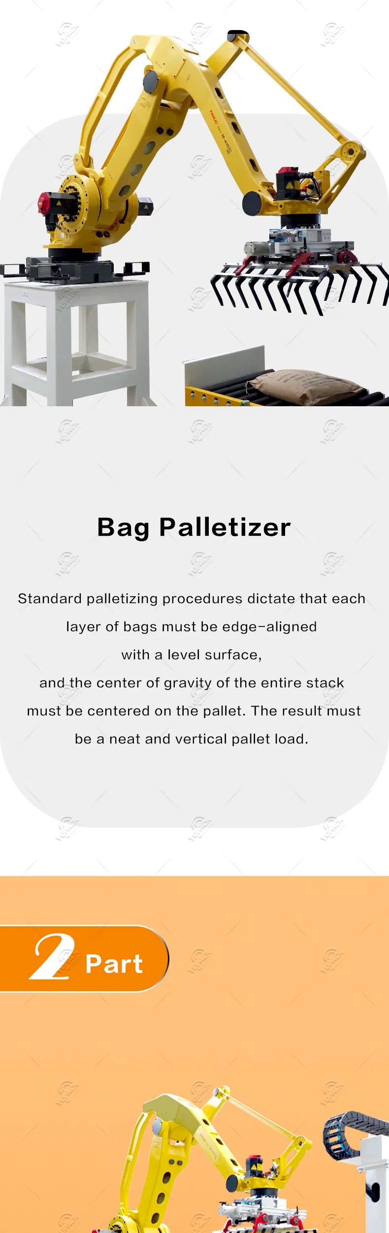 End-of-Line Automation: From Bag Palletizing to Ton Bag Handling on One Integrated Line