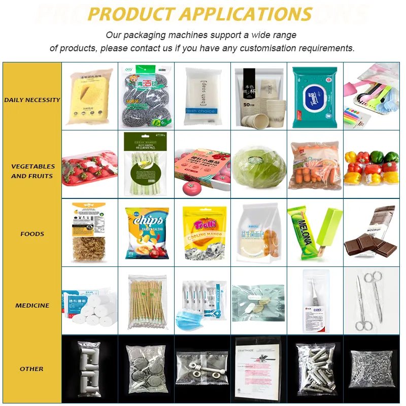 Small Horizontal Hard Candy Packing Pillow Flow Pack For Fruits Sponges Towels Wrap Packaging Machine Emballage