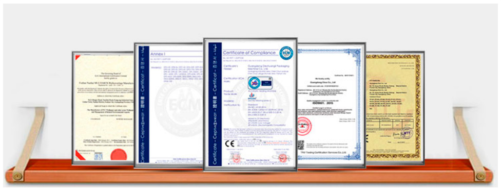 Machinery Certifications