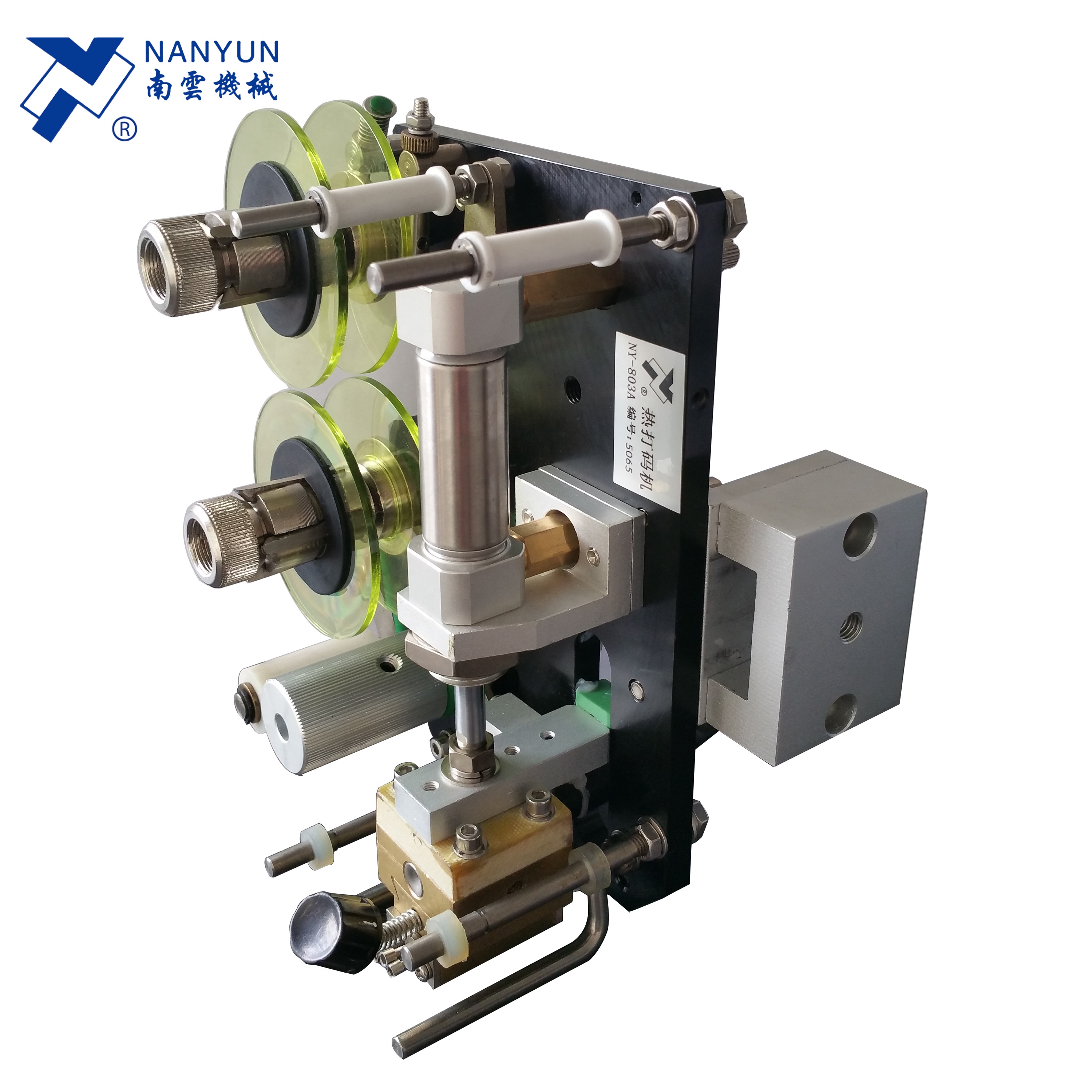 NY-803A Automatic Expiry Date Code Batch Number Coding Machine for VFFS Pouch Bag Packaging System and Bottle Labeling Machine