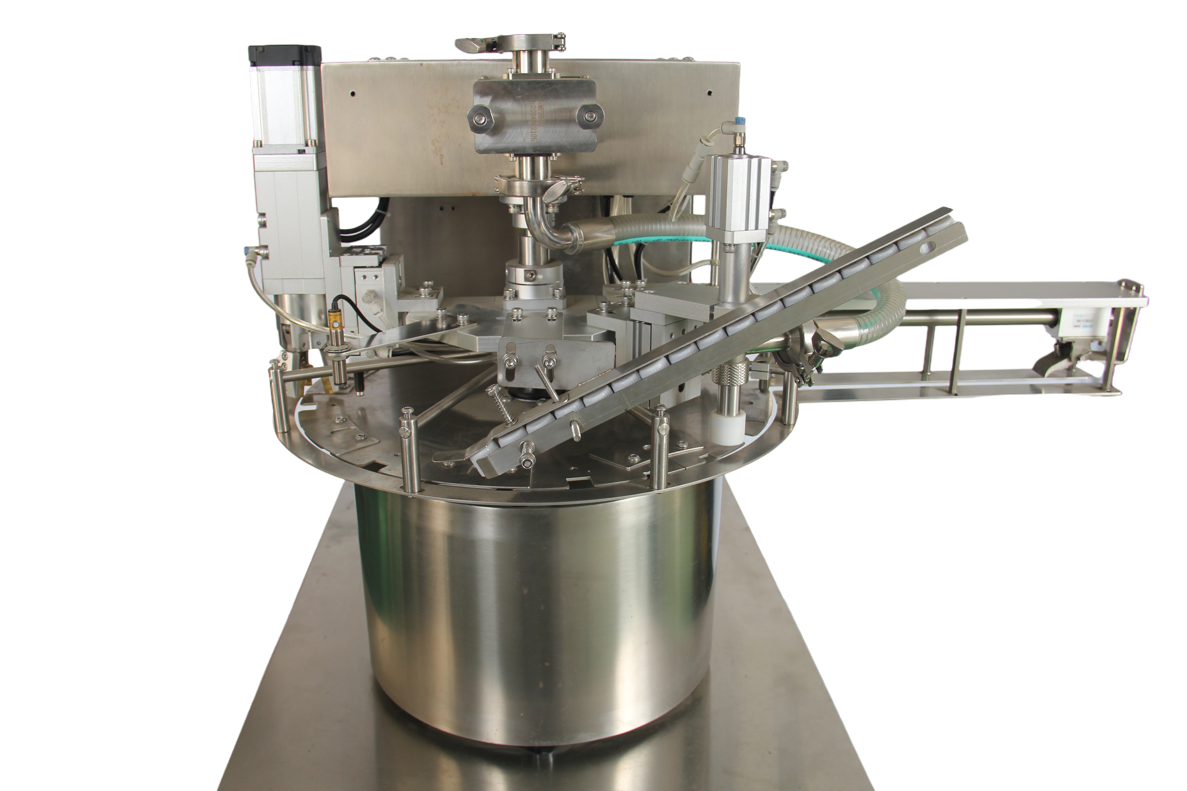 Vibration Bottle Cap Feeder Automatic Feeding System with Gearbox Core Component 1 Year Warranty for Automation and Assembly