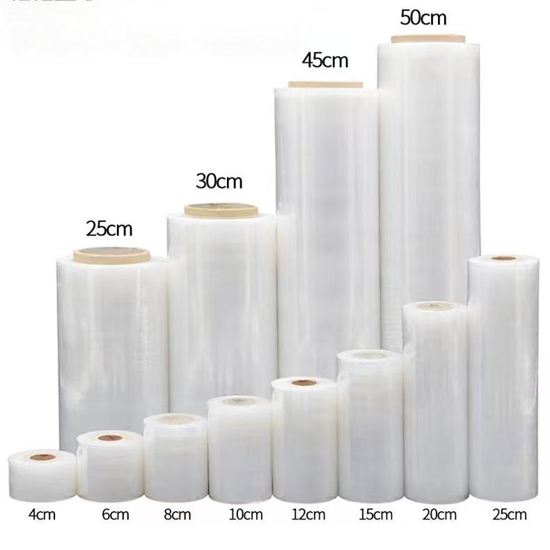 High Quality Plastic PE LLDPE Pallet Wrap Stretch Film Custom Printed Color Cling Pallet Wrap Film PE Stretch
