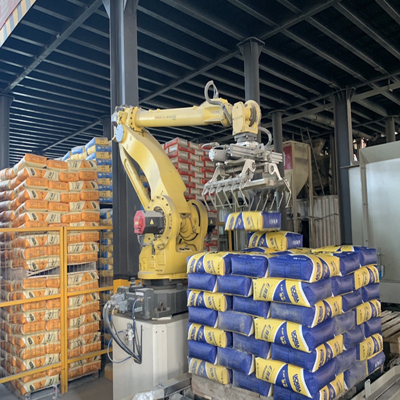 High-Speed Automatic Industrial Robot Palletizer Machine System for Plastic and Paper Packaging with Price