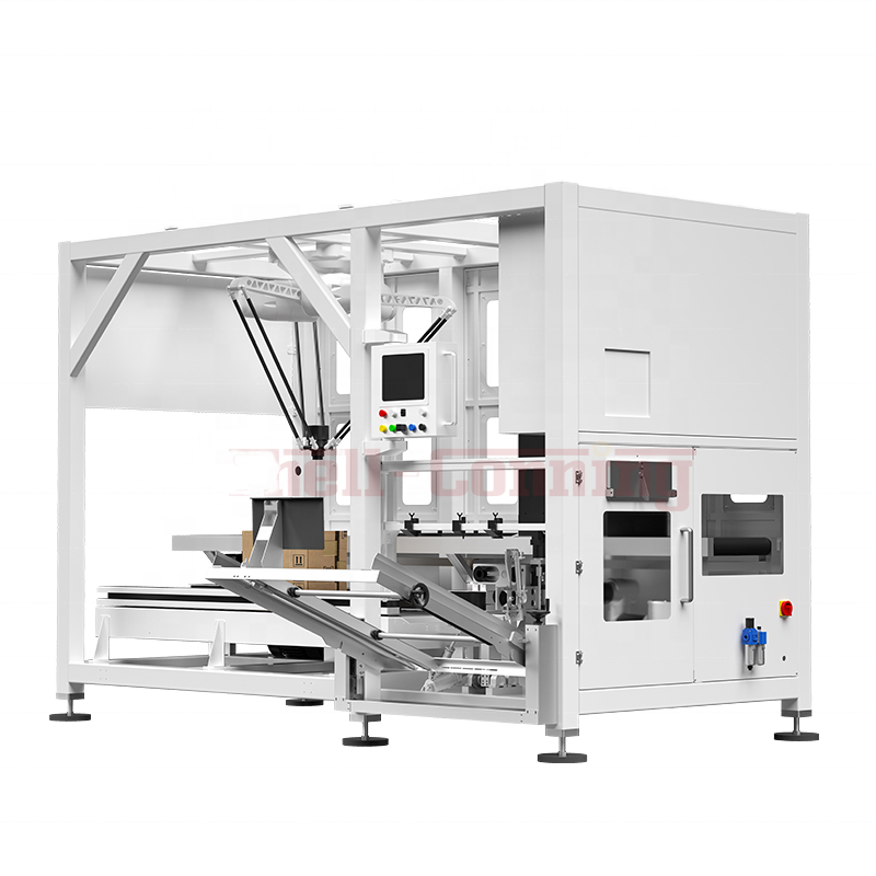 Fully Automatic Multi-functional Smart Integrated Packaging Machine Packaging System Case Packer Equipment Production Line