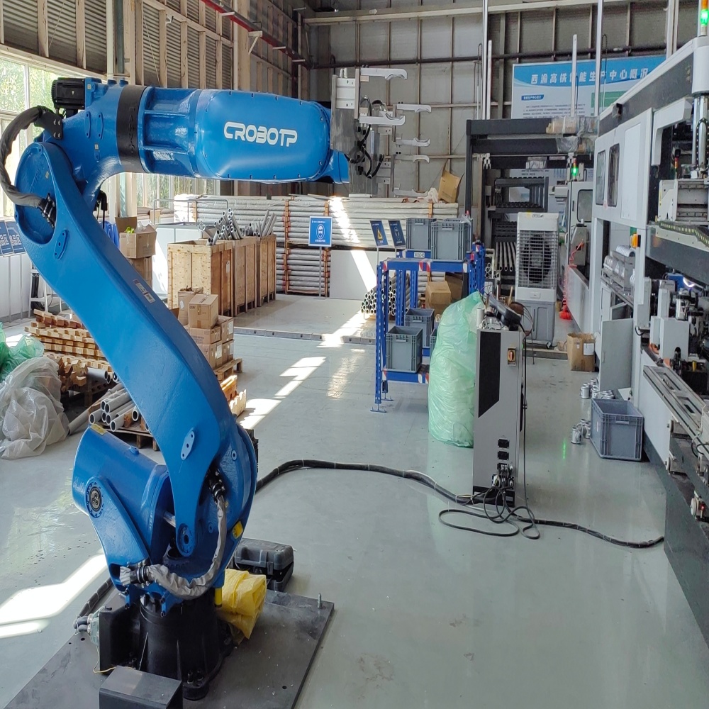 Professional Customized High Load Capacity Stacking &amp; Palletizing Robot Carton Packaging Production Line with Servo Drive Motor