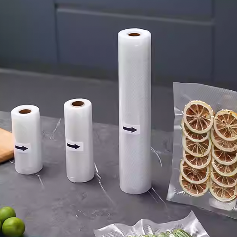 Vacuum Sealer Bags For Food Custom Printed Biodegradable Vacuum Storage Food Seal Bag Frozen Food Packaging Vacuum Sealer Bag