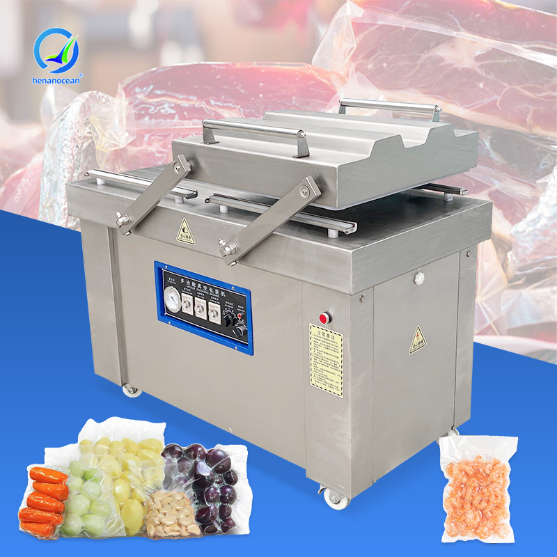 OCEAN Dried Date Meat Food Vacuum Sealer Equipment Sausage Pack Vacuum Machine For Tea Bag