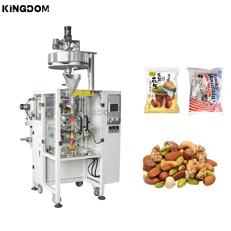 Fully Automatic Vertical Nut Snack Packaging Machine Filling Granules Powders Packing Machine
