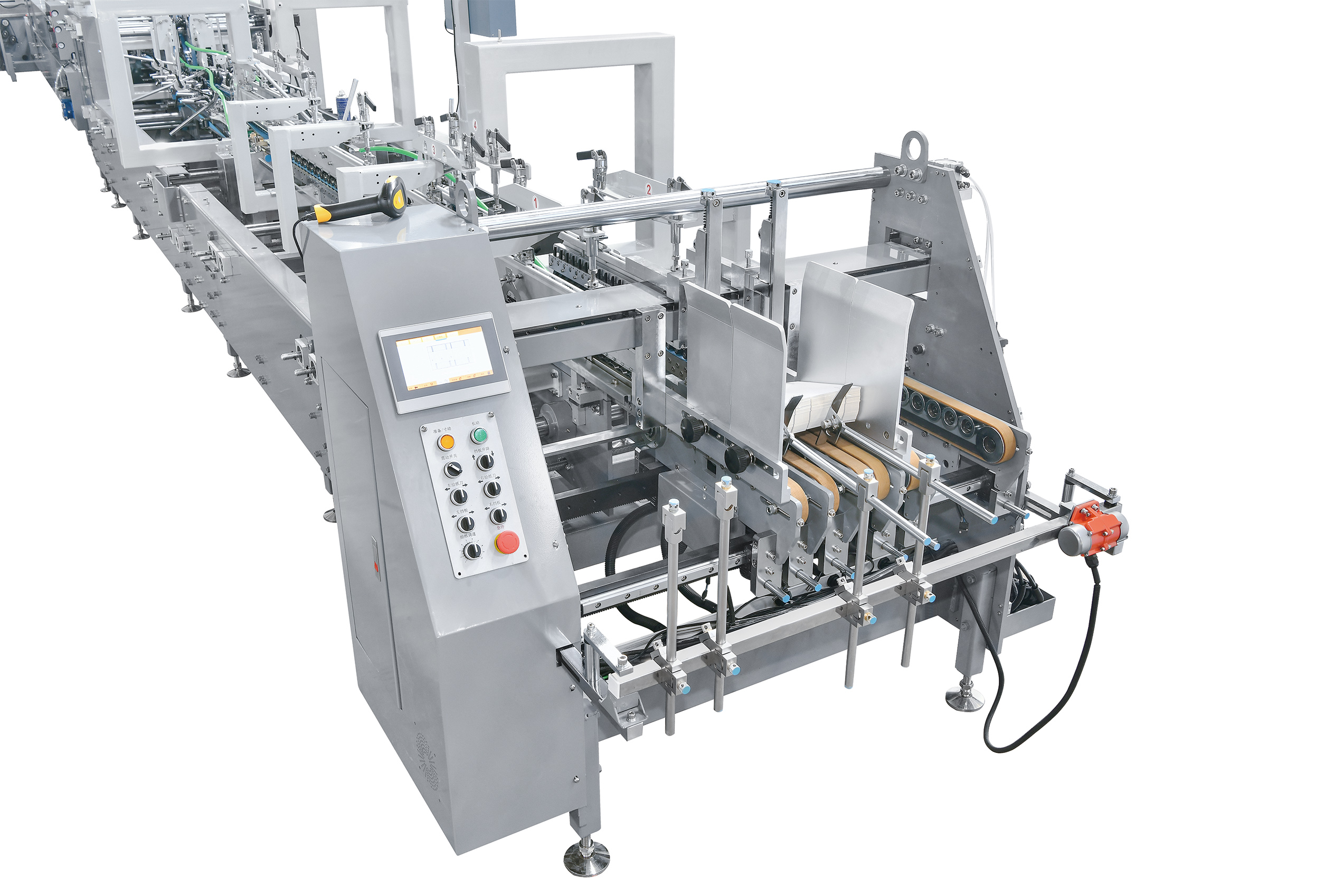 Robotic Arm Electric Packing Cartoning Machine ZX400 Smart Automatic Packer for Bags Chemical Industries International Advanced