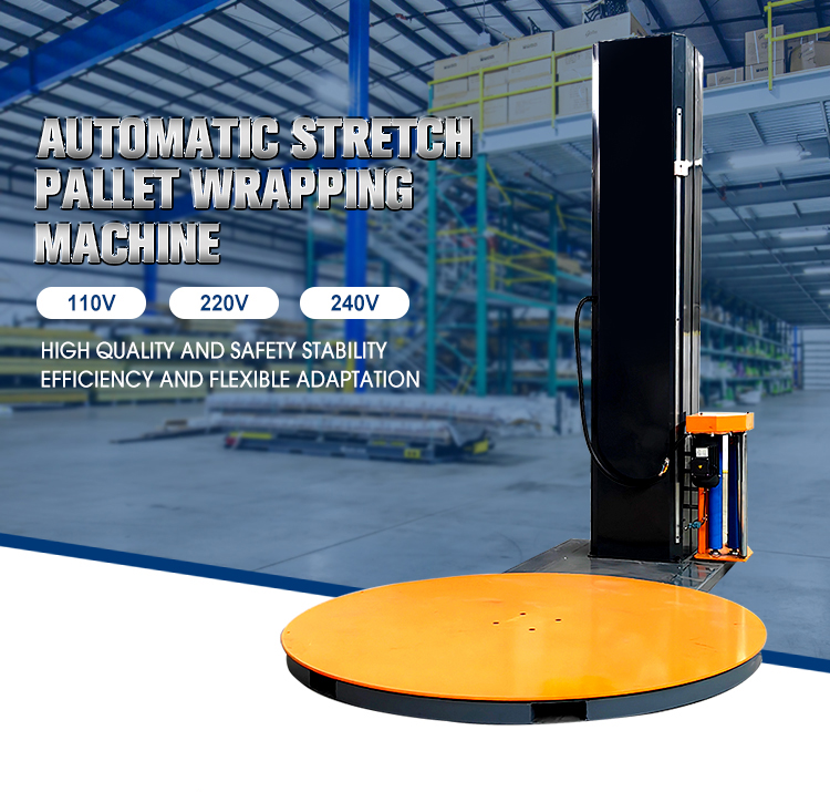 Pallet Wrap Machine Manual Wrapper Mobile Stretch Wrap Machine